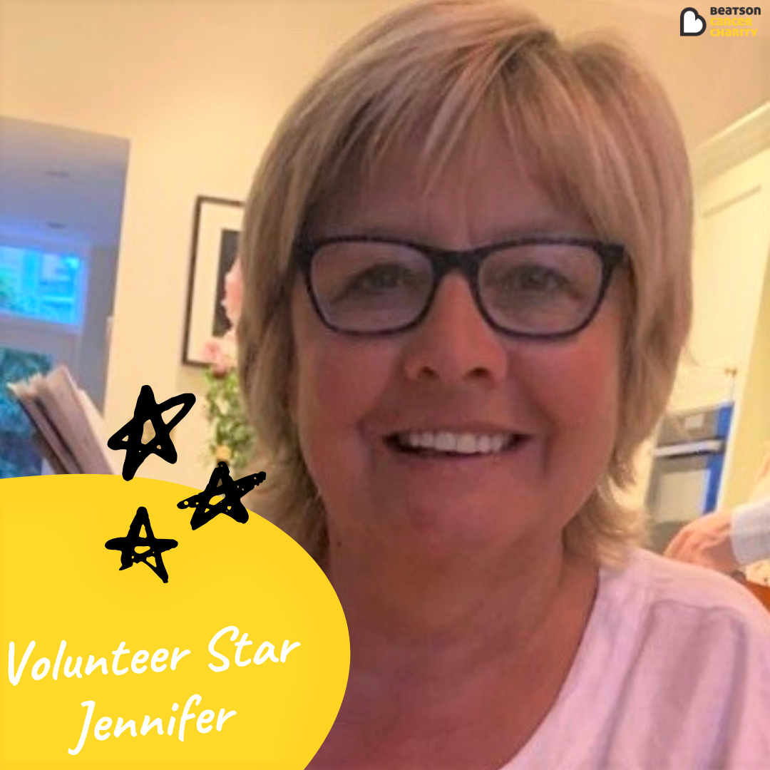 Volunteer Star Q A With Jennifer Stewart Beatson Cancer Charity