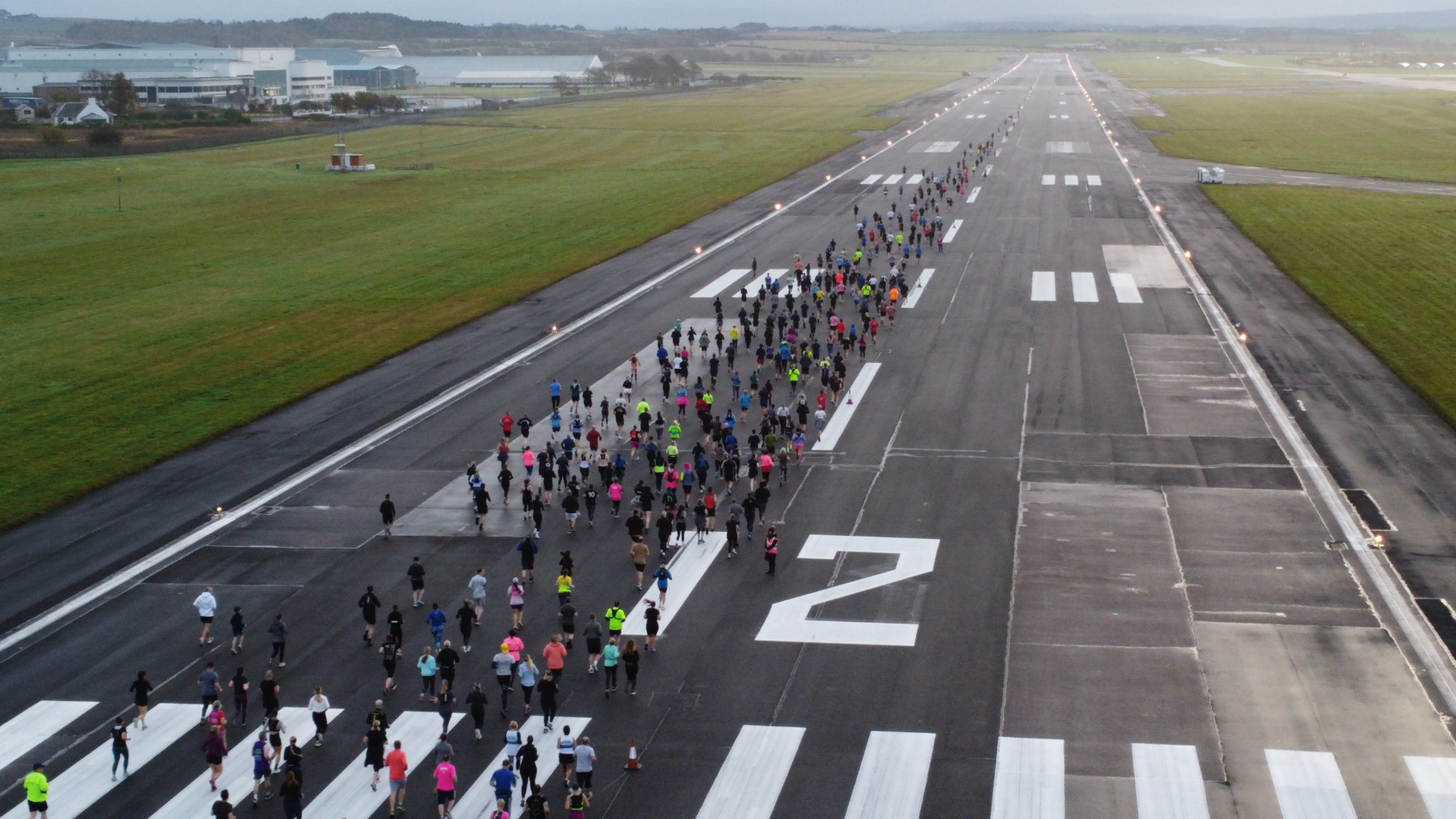 Runners on the Runway